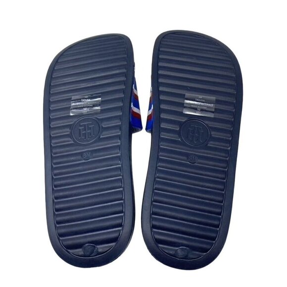 Tommy Hilfiger Szs 8/10 Ombre Stripe Molded Slide Sandal (Women) NWOT - Picture 9 of 11